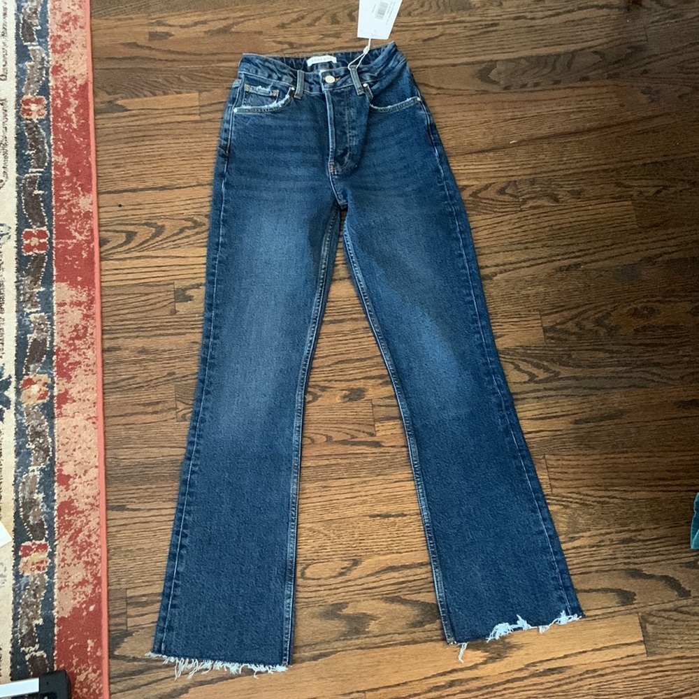 ANINE BING Flared denim jeans NWT - Picture 3 of 6